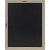 imageDesignOvation Kieva Solid Wood Picture Frames Gray 11x14 matted to 8x10 Pack of 4Grey