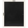 imageDesignOvation Kieva Solid Wood Picture Frames Gray 11x14 matted to 8x10 Pack of 4White