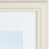 imageDesignOvation Kieva Solid Wood Picture Frames Gray 11x14 matted to 8x10 Pack of 4White