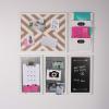 imageDesignOvation Walcott Decorative Wall Organizer Mail Holder with Two Pockets White
