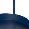 imageKate and Laurel Finn TriLevel Metal Plant Stand Bronze Decorative Hinged Tray Stand DisplayNavy Blue