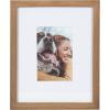 imageKate and Laurel Gallery Transitional Frame Set Set of 5 Rustic Brown Sophisticated Picture Frame Collage with Multiple Sizes IncludedNatural