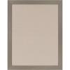 imageDesignOvation Beatrice Framed Linen Fabric Pinboard 13x23 Rustic BrownGrey
