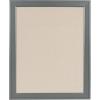 imageDesignOvation Bosc Framed Linen Fabric Pinboard 235x295 Gray
