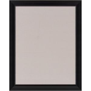 imageDesignOvation Bosc Framed Linen Fabric Pinboard 235 x 295 BlackBlack