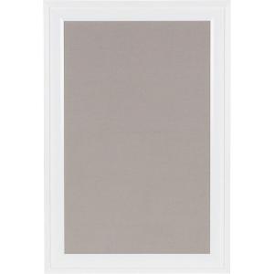 imageDesignOvation Bosc Framed Linen Fabric Pinboard 235 x 295 BlackWhite