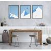 imageKate and Laurel Sylvie Ski Hike Ski Bubble and Downhill Skier Framed Canvas Wall Art Set by Rocket Jack 3 Piece 18x24 Gray Minimalist Art Deco Skier Mountain ArtGray