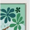 imageKate and Laurel Sylvie Mid Century Modern Girl Friends Framed Canvas Wall Art by Rachel Lee of My Dream Wall 18x24 White Feminine Tropical Art for WallWhite