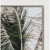 imageKate and Laurel Sylvie Palm Trees Framed Canvas Wall Art by Alicia Abla 23x33 White Decorative Tropical Art for Wall