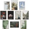 imageKate and Laurel Sylvie Palm Trees Framed Canvas Wall Art by Alicia Abla 23x33 White Decorative Tropical Art for Wall