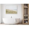 imageKate and Laurel Sylvie Peaceful and Serene Coastal Landscape Framed Canvas Wall Art by The Creative Bunch Studio 315x415 White Modern Coastal Beach Landscape Art for WallWhite