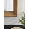 imageKate and Laurel Hartman Farmhouse Arched Wall Mirror 20 x 30 White Decorative Modern Farmhouse Wall Accent Mirror with Arched Shape and Robust CraftsmanshipBrown