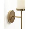 imageKate and Laurel Blaise Transitional Metal Wall Sconce 5 x 6 x 14 Antique Bronze Modern Round Candle Holder with Removable Glass Cylinder for Flameless CandlesGold