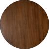 imageKate and Laurel Foxford Modern Tiered Round Drink Table 12 x 12 x 30 Walnut Brown Transitional TwoTier Circle Plant Stand for Use as Living Room Pedestal Table or Small Bedroom NightstandWalnut Brown