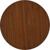 imageKate and Laurel Foxford Modern Tiered Round Drink Table 12 x 12 x 30 Walnut Brown Transitional TwoTier Circle Plant Stand for Use as Living Room Pedestal Table or Small Bedroom NightstandWalnut Brown