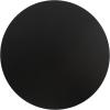 imageKate and Laurel Foxford Modern Tiered Round Drink Table 12 x 12 x 30 Walnut Brown Transitional TwoTier Circle Plant Stand for Use as Living Room Pedestal Table or Small Bedroom NightstandBlack
