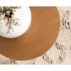 imageKate and Laurel Konya Modern Wooden Round Drink Table 10 x 10 x 23 Antique Gold TotemInspired Accent Pedestal Table with Turned Base for Use as Indoor Plant Stand or Mini Nightstand OptionGold