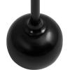 imageKate and Laurel Miki Modern Pedestal Drink Table 10 x 10 x 23 Black Decorative Accent Martini Table for Use as Plant Stand Indoors or Outdoors or as a Living Room AccentBlack