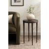 imageKate and Laurel Rava Modern Metal Round Drink Table 10 x 10 x 21 Antique Nickel Cast Aluminum Accent Table for Use as Indoor Plant Stand or Living Room Decor PieceBronze