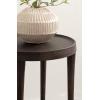 imageKate and Laurel Rava Modern Metal Round Drink Table 10 x 10 x 21 Antique Nickel Cast Aluminum Accent Table for Use as Indoor Plant Stand or Living Room Decor PieceBronze