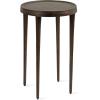 imageKate and Laurel Rava Modern Metal Round Drink Table 10 x 10 x 21 Antique Nickel Cast Aluminum Accent Table for Use as Indoor Plant Stand or Living Room Decor PieceBronze