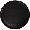 imageKate and Laurel Rava Modern Metal Round Drink Table 10 x 10 x 21 Antique Nickel Cast Aluminum Accent Table for Use as Indoor Plant Stand or Living Room Decor PieceBlack