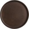 imageKate and Laurel Rava Modern Metal Round Drink Table 10 x 10 x 21 Antique Nickel Cast Aluminum Accent Table for Use as Indoor Plant Stand or Living Room Decor PieceBronze