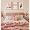 imageKate and Laurel Sylvie Howdy Framed Canvas Wall Art by Tnia Garca 18x24 Natural Cute Western Cowboy Art for Wall