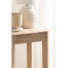 imageKate and Laurel Talcott Modern Square Wood Drink Table 12 x 12 x 28 Black Transitional Decorative TwoTier Pedestal Table for Use as Plant Stand Indoors or Living Room Decor AccentNatural