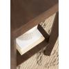 imageKate and Laurel Talcott Modern Square Wood Drink Table 12 x 12 x 28 Black Transitional Decorative TwoTier Pedestal Table for Use as Plant Stand Indoors or Living Room Decor AccentDark Brown
