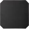 imageKate and Laurel Talcott Modern Square Wood Drink Table 12 x 12 x 28 Black Transitional Decorative TwoTier Pedestal Table for Use as Plant Stand Indoors or Living Room Decor AccentBlack
