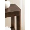 imageKate and Laurel Talcott Modern Square Wood Drink Table 12 x 12 x 28 Black Transitional Decorative TwoTier Pedestal Table for Use as Plant Stand Indoors or Living Room Decor AccentDark Brown