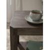 imageKate and Laurel Talcott Modern Square Wood Drink Table 12 x 12 x 28 Black Transitional Decorative TwoTier Pedestal Table for Use as Plant Stand Indoors or Living Room Decor AccentGrey