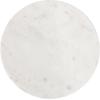 imageKate and Laurel Tira Elegant Round Drink Table 10 x 22 White Marble and Silver Modern Glam Circle Martini Table for Use as a Small Bedroom Nightstand or Living Room Plant Stand OptionGold