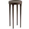 imageKate and Laurel Rava Modern Metal Round Drink Table 10 x 10 x 21 Antique Nickel Cast Aluminum Accent Table for Use as Indoor Plant Stand or Living Room Decor PieceBronze