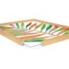 imageKate and Laurel Blake Palma Framed Printed Glass Wall Art by Jessi Raulet of Ettavee 18x24 Natural Decorative Vibrant Glass Nature Art for WallNatural