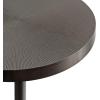 imageKate and Laurel Engles Traditional AdjustableHeight Pedestal Drink Table 10 x 10 x 30 Antique Brass and Black Vintage Round Indoor Metal Plant Stand with Embossed Sunburst PatternPewter