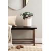 imageKate and Laurel Jibbs Round Indoor Scalloped Planter Pot 10 x 10 x 10 White Modern Circular Planter for Indoor Plants for Living Room or Sunroom Decor