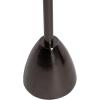 imageKate and Laurel Morizet Modern Round Drink Table 10 x 10 x 22 Gunmetal Transitional Metal Martini Table with Pedestal Design for Use as Small Indoor Plant Stand or Living Room Accent