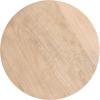 imageKate and Laurel Nisha Modern Mango Wood Round Drink Table 10 x 10 x 22 Dark Brown Transitional Wooden Circle Mini Table for Use as Indoor Plant Stand or Living Room AccentNatural