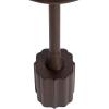 imageKate and Laurel Nisha Modern Mango Wood Round Drink Table 10 x 10 x 22 Dark Brown Transitional Wooden Circle Mini Table for Use as Indoor Plant Stand or Living Room AccentDark Brown