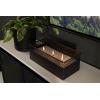 imageKate and Laurel Pearce Rectangle Decorative Metal Candle Bowl 11 x 6 x 4 Gray Gunmetal Large ThreeWick Unscented Candle with Decorative Bowl for Living Room DecorPewter