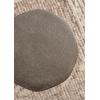 imageKate and Laurel Pianka Decorative Modern Pedestal Round Drink Table 7 x 7 x 22 Gunmetal Cast Aluminum Mini Table with Organic Tabletop Shape for Use as Small Plant Stand or Living Room AccentPewter