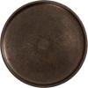 imageKate and Laurel Ropa Transitional Round Pedestal Drink Table 9 x 9 x 22 Black Decorative Cast Aluminum Mini Table with Spiral Rope Design for Use as Indoor Plant Stand or Living Room AccentBronze