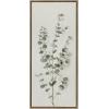 imageKate and Laurel Sylvie Eucalyptus Botanical I Framed Canvas Wall Art by The Creative Bunch Studio 18x40 Panel Gold Decorative Plant ArtGold