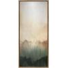 imageKate and Laurel Sylvie Green Mountain Abstract I Framed Canvas Wall Art by Amy Lighthall 315x415 Gold Soft Mountain Landscape Art for WallGold