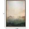 imageKate and Laurel Sylvie Green Mountain Abstract I Framed Canvas Wall Art by Amy Lighthall 315x415 Gold Soft Mountain Landscape Art for WallGold