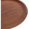 imageKate and Laurel Xyler Modern Round Wood and Metal Drink Table 10 x 10 x 24 Burlwood and Antique Brass Transitional Pedestal Table for Use as Indoor Plant Stand or Living Room Decor AccentWalnut BrownGold