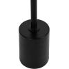 imageKate and Laurel Xyler Modern Round Wood and Metal Drink Table 10 x 10 x 24 Burlwood and Antique Brass Transitional Pedestal Table for Use as Indoor Plant Stand or Living Room Decor AccentNaturalBlack