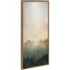 imageKate and Laurel Sylvie Green Mountain Abstract I Framed Canvas Wall Art by Amy Lighthall 315x415 Gold Soft Mountain Landscape Art for WallGold
